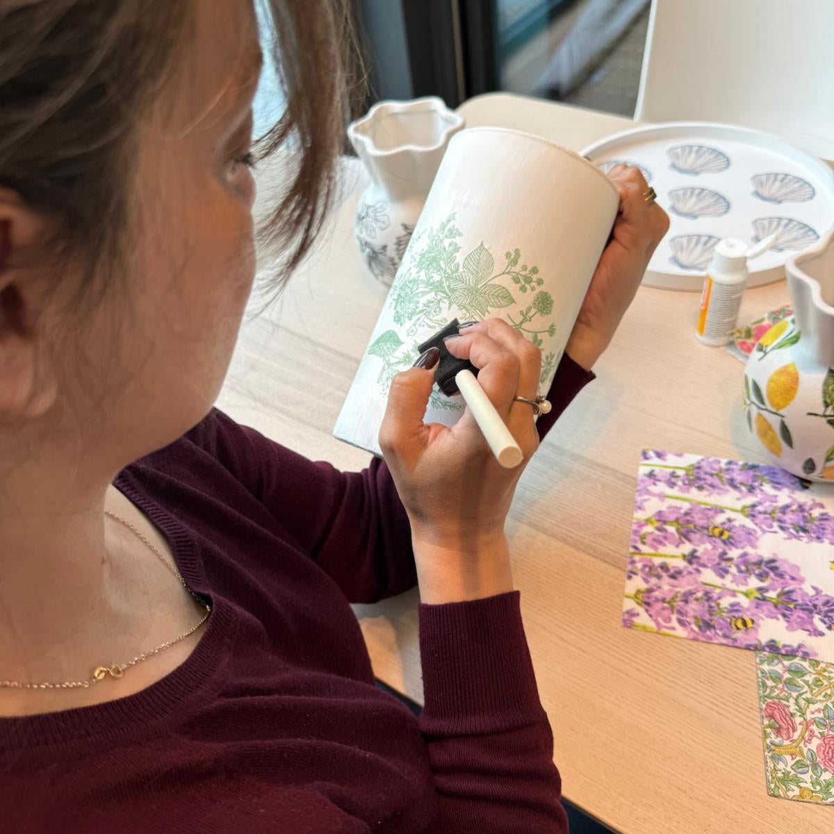 Decoupage Workshop + Brunch
