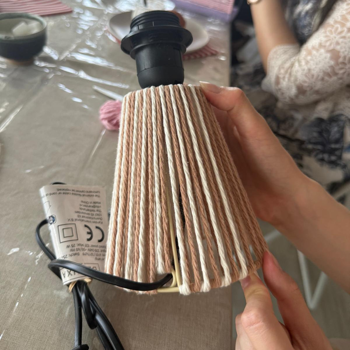 Lamp making workshop